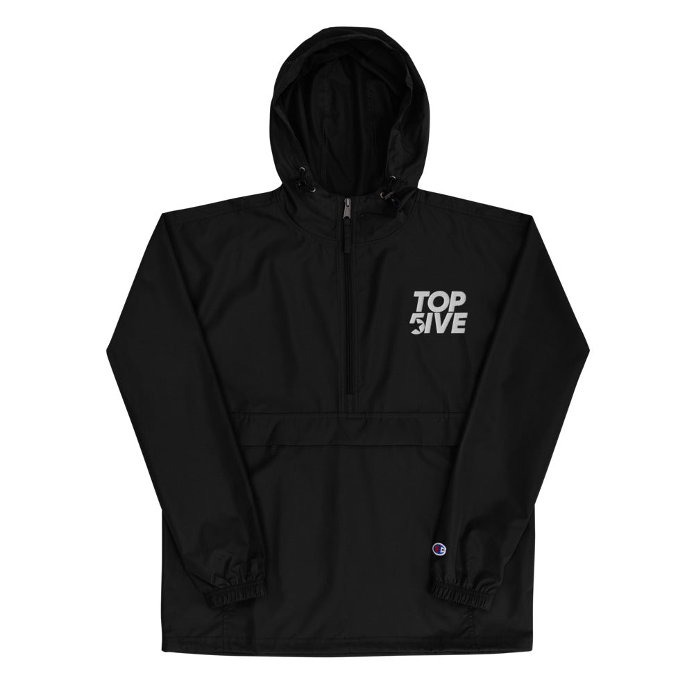 Top5ive Embroidered Champion Packable Jacket