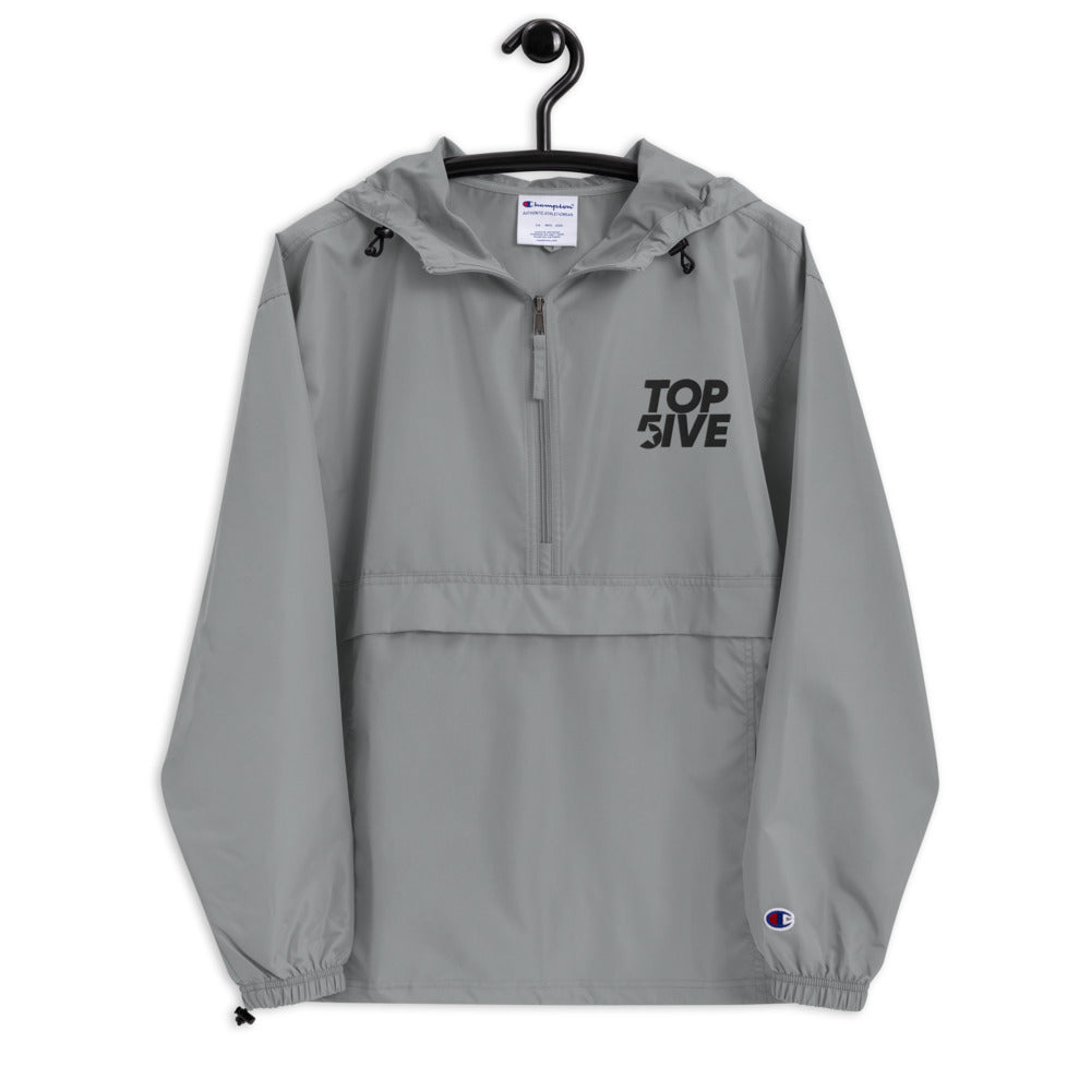 Top5ive Embroidered Champion Packable Jacket