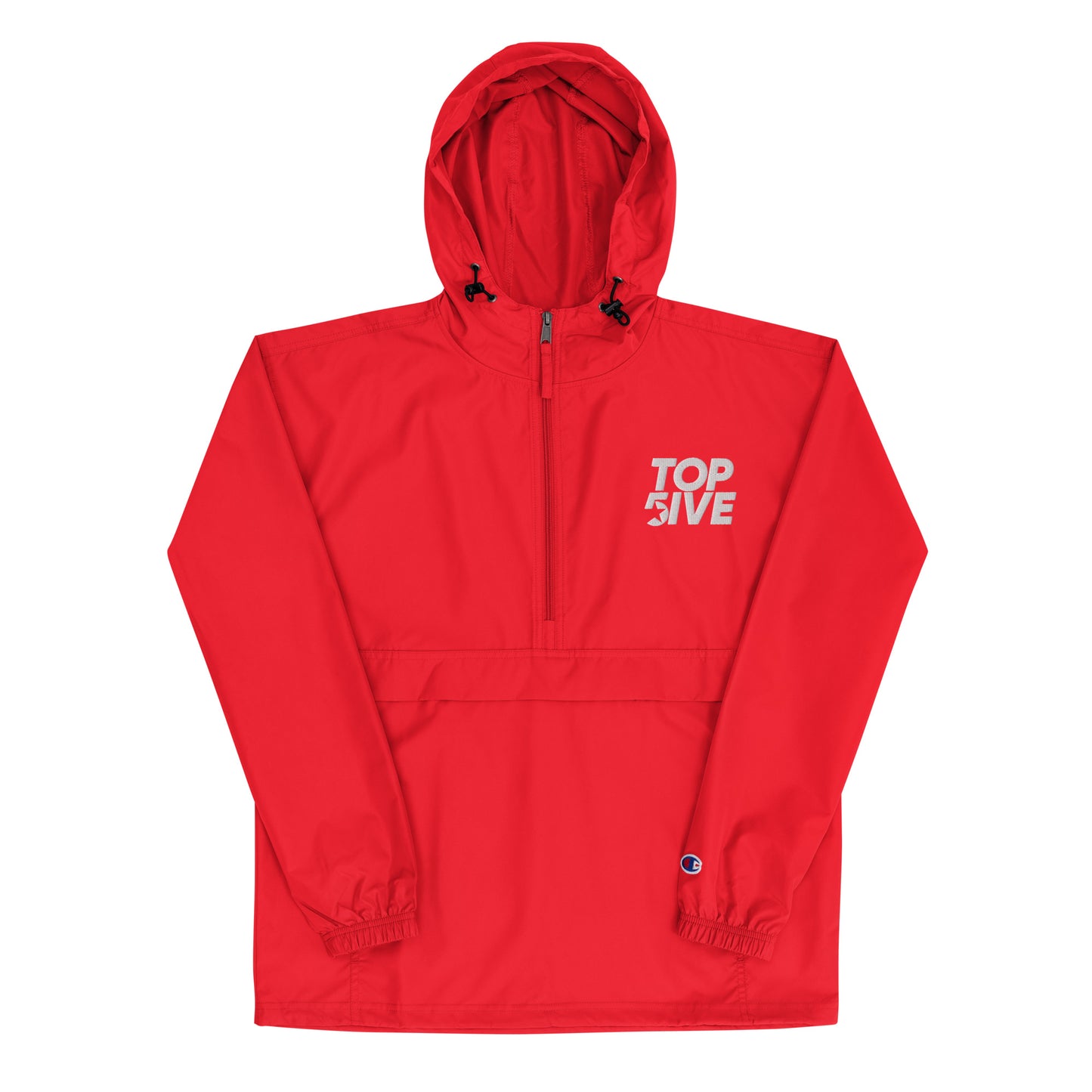 Top5ive Embroidered Champion Packable Jacket