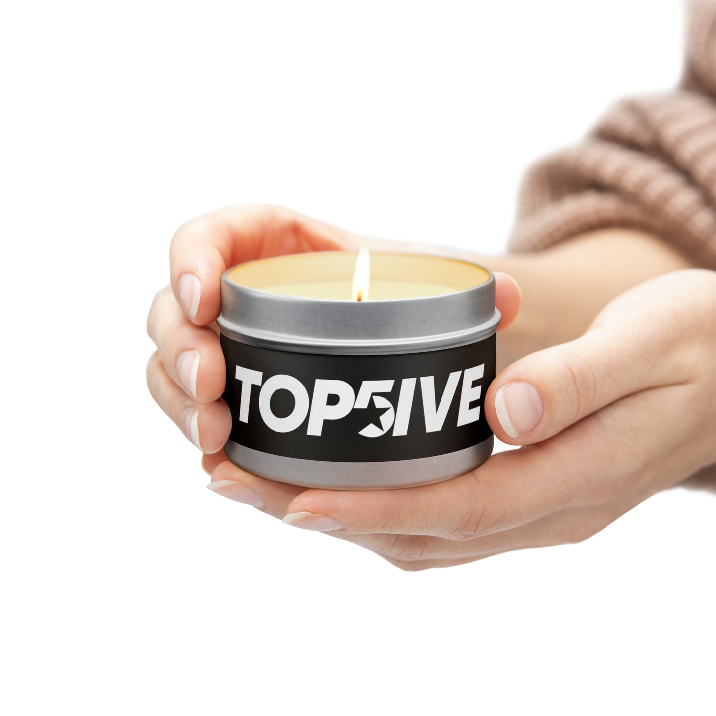 Top5ive Tin Candles