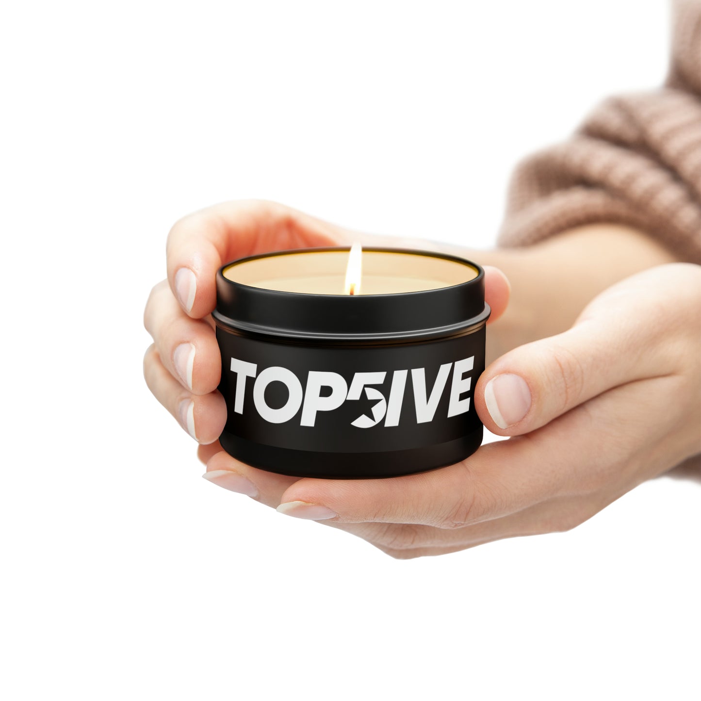 Top5ive Tin Candles