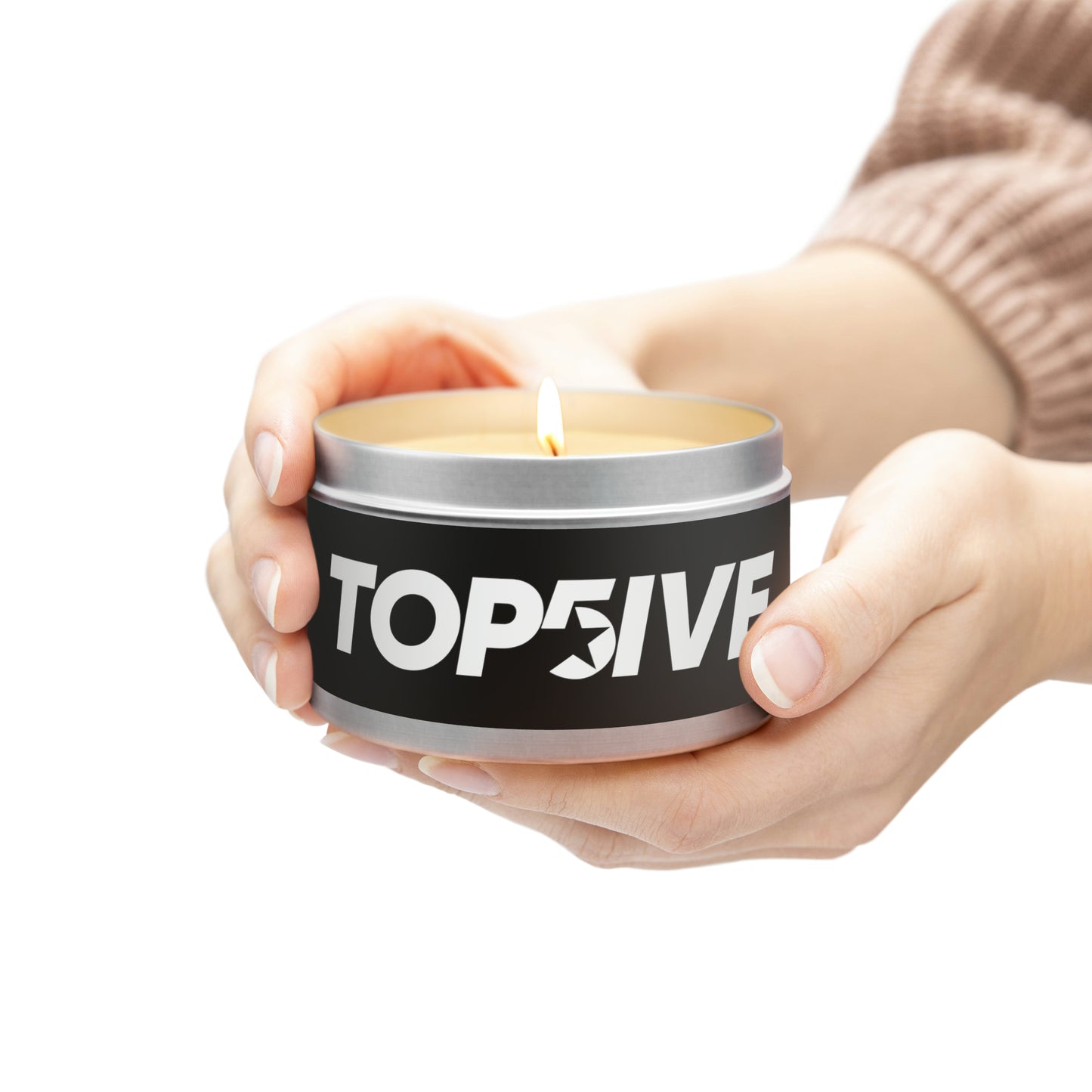 Top5ive Tin Candles