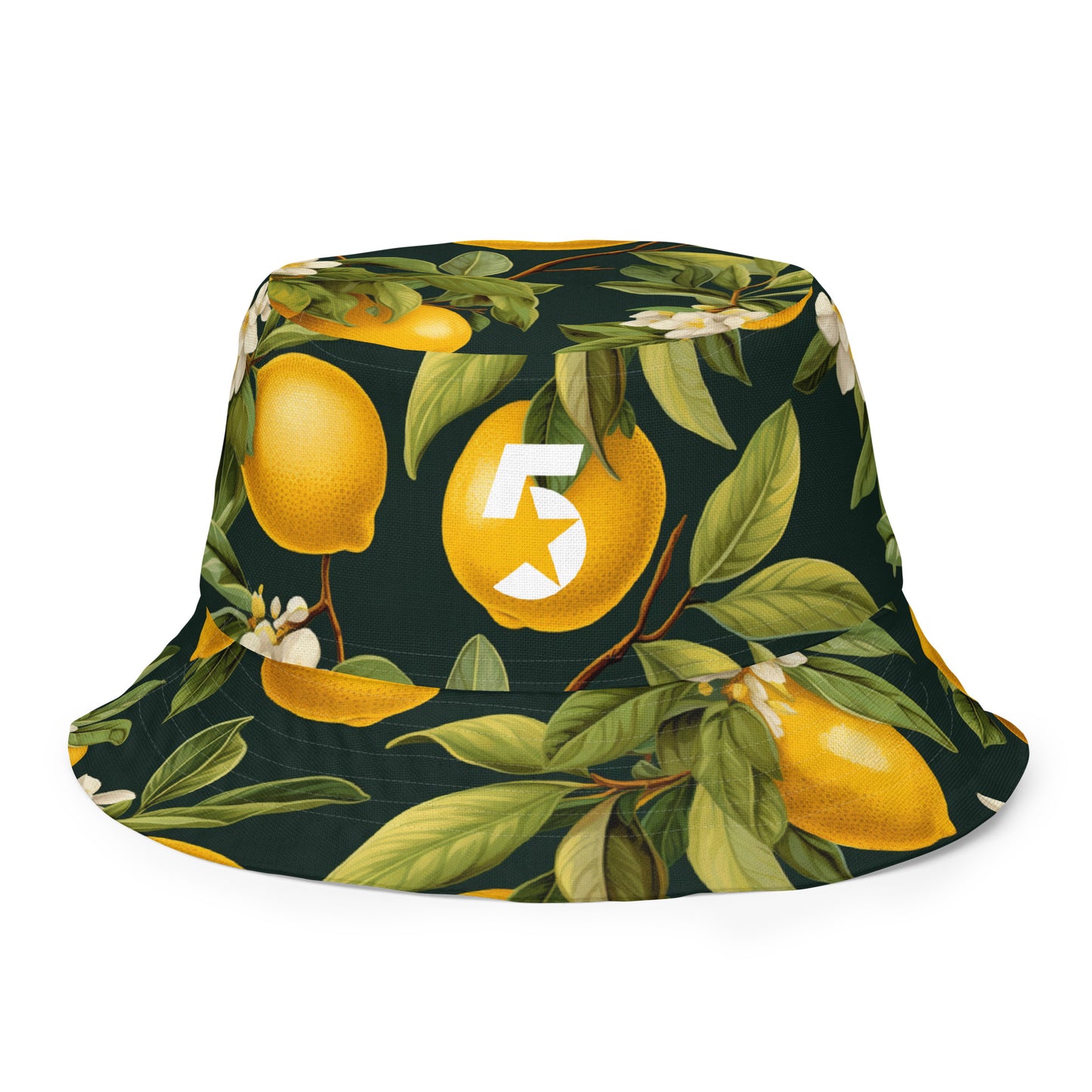 Lemons Reversible bucket hat