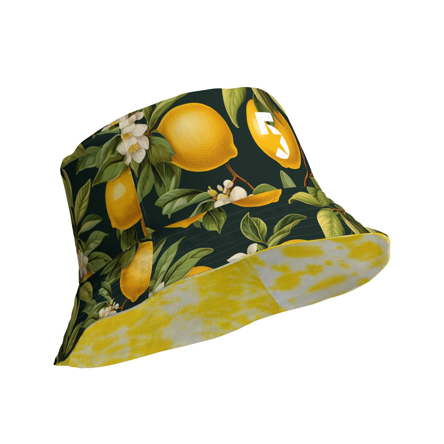 Lemons Reversible bucket hat