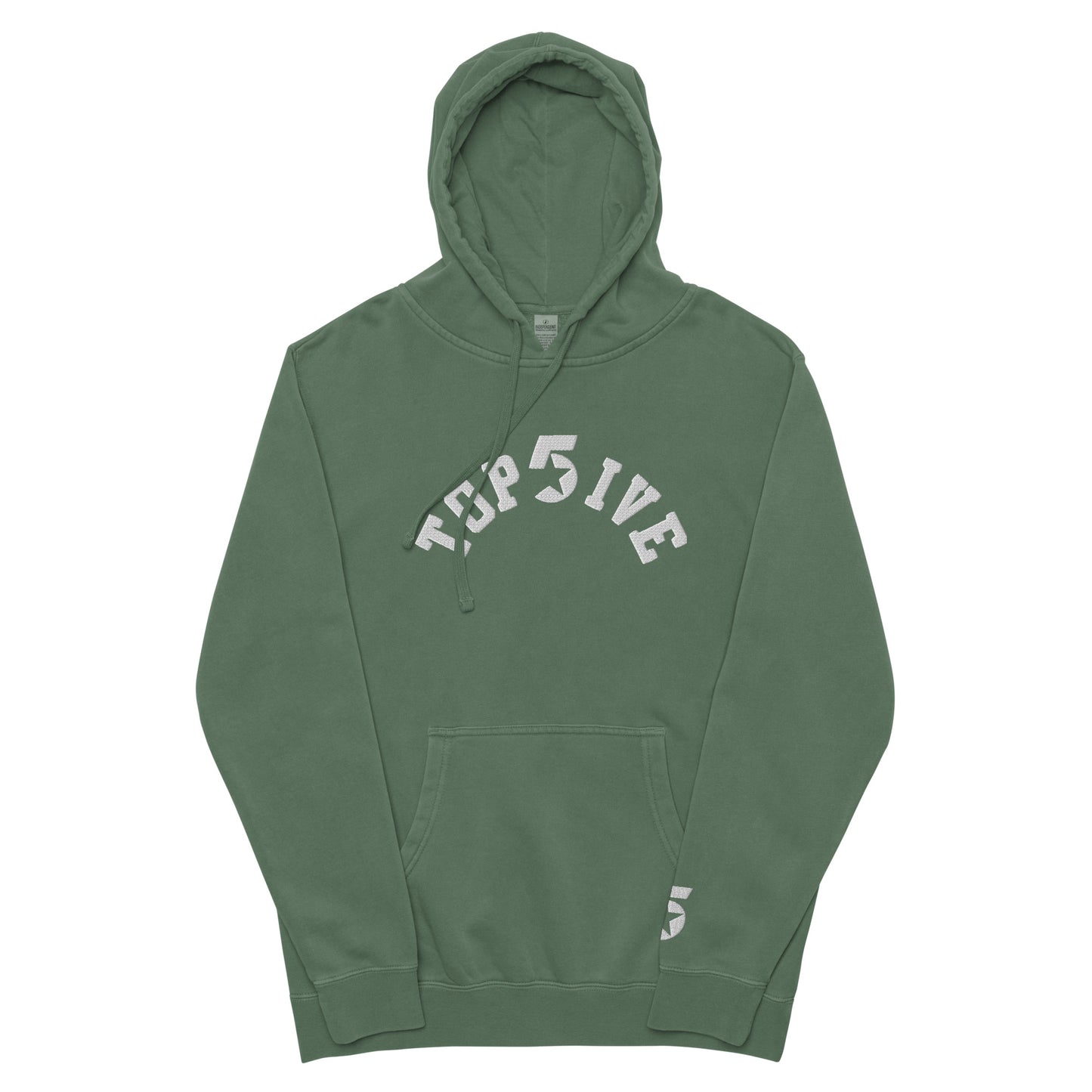 Top5ive Unisex pigment-dyed hoodie