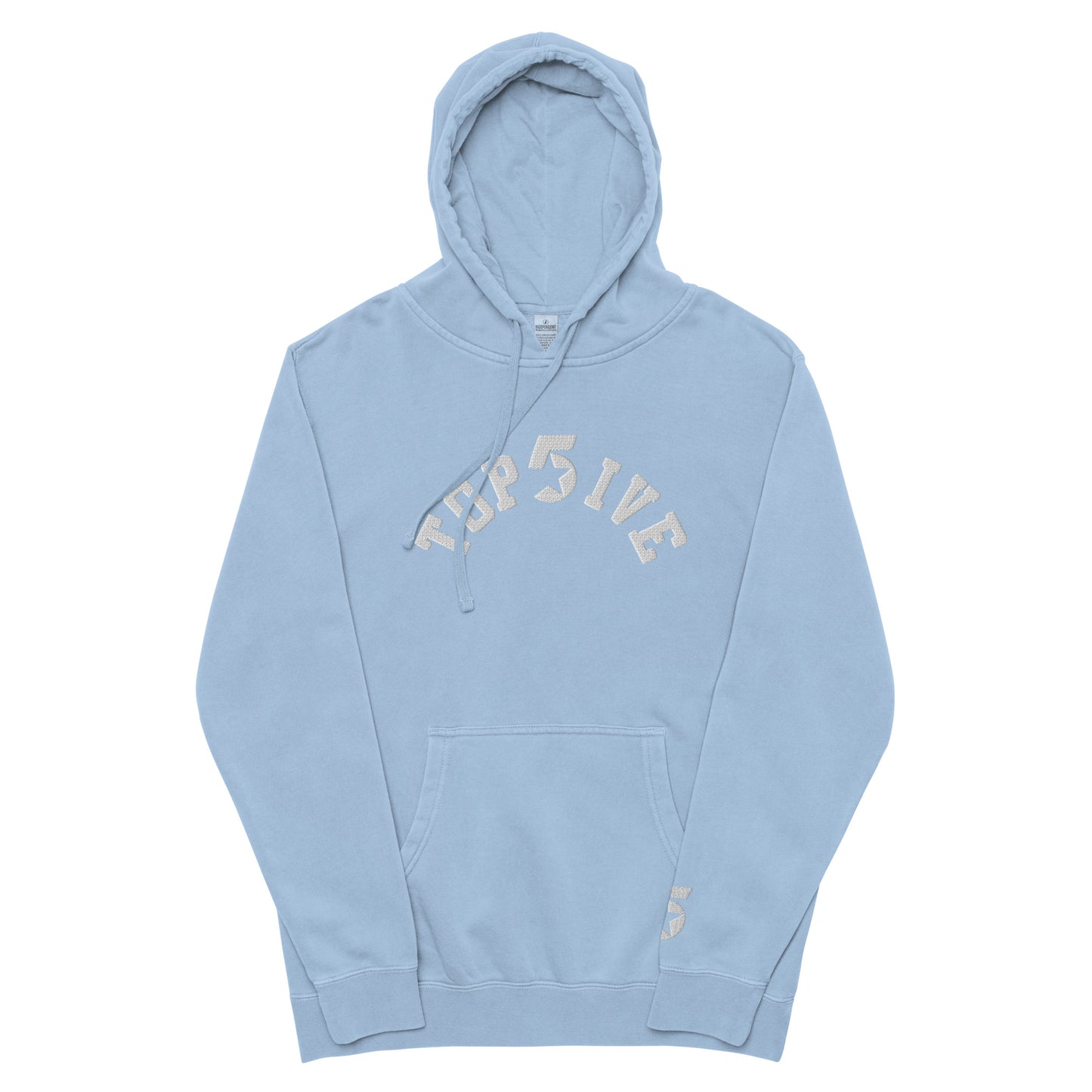 Top5ive Unisex pigment-dyed hoodie