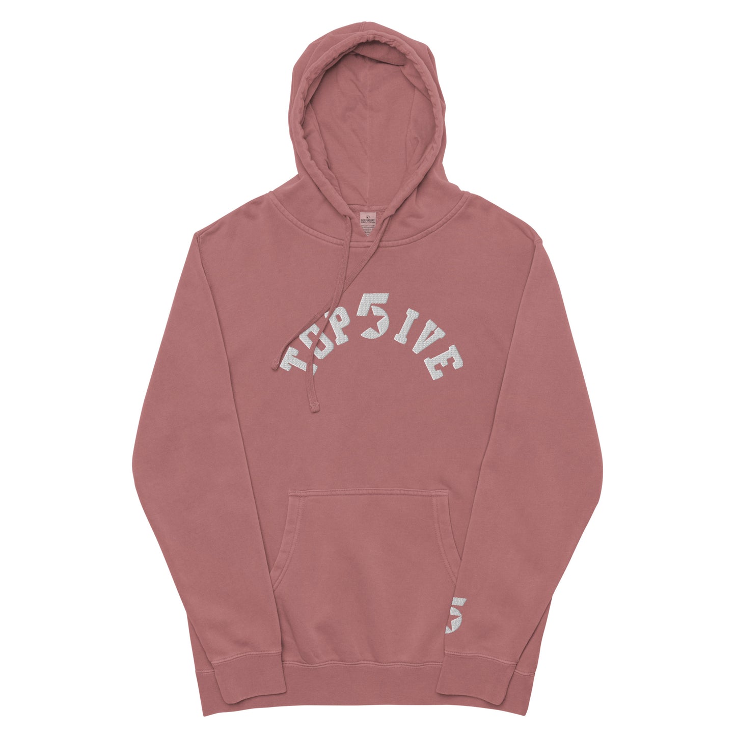 Top5ive Unisex pigment-dyed hoodie